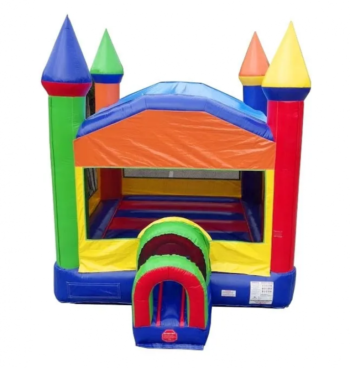 Rainbow Castle Bounce House