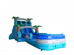 18ft Bahama Blast Dual Lane Water Slide