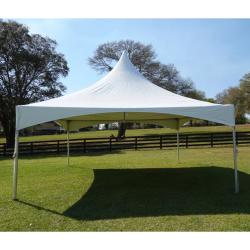 20 X 20 High Peak Frame Tent - White