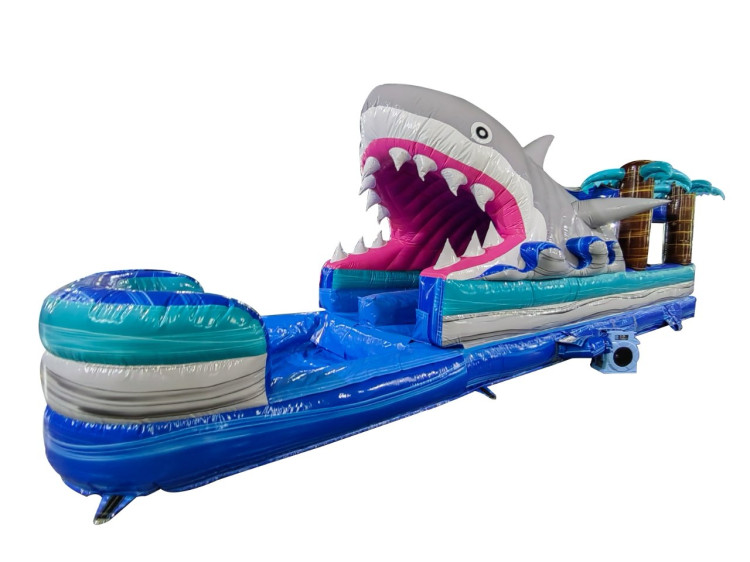 Shark Attack 35ft Dual Lane Slip N' Slide