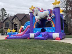 IMG 4995 1788560974 Unicorn Bounce House with Wet/Dry Slide