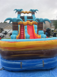 IMG 6501 1788558685 17ft Tropic Shock Slim Single Lane Water Slide