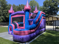 IMG 6947 1788562073 Pink Castle Bounce House with Wet/Dry Slide